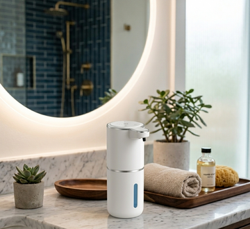 Automatic Liquid/Foma Soap Dispenser, Touchless Electric Dispenser, USB Rechargeable with Infrared Sensor for Bathroom,Kitchen